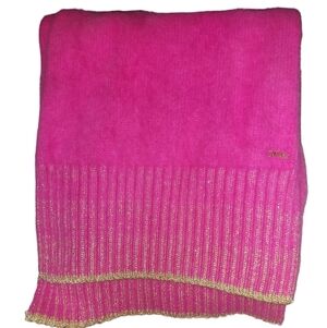 Juicy Couture Angora Rabbit Extra Long 90" Thick Oversized Winter Scarf